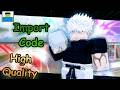 High Quality Gojo Moveset In Jjs IMPORT CODE
