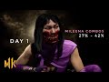 MK11 Mileena Combos Flesh Pits DAY 1