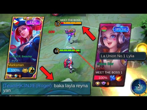 QUEEN OF MARKSMAN VS TOP 1 SENIOR LYLIA IN RANKED GAME! WHO WILL WIN? | Top 1 Global Layla