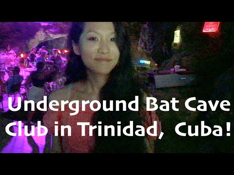 Travels to Real Life TRINIDAD CUBA Underground BATCAVE CLUB Nightlife & Cuban music bars restaurants