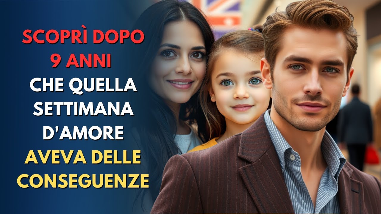 DOPO 9 ANNI, SCOPRÌ,  CHE QUELLA SETTIMANA D'AMORE EBBE DELLE CONSEGUENZE
