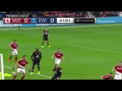 Middlesbrough 0 x 0 Everton -melhores momentos