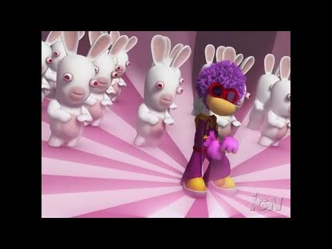 Rayman Raving Rabbids Nintendo Wii Trailer - Bunnies