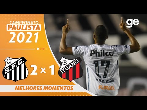 Vídeo / Gols : Santos 2 x 1 Ituano