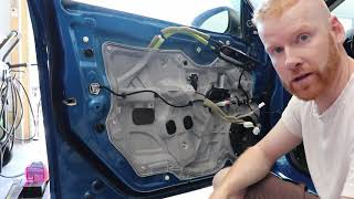 How to Remove 2010 - 2013 Mazda 3 Door Panel