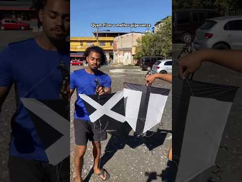 WHOEVER MAKES THE BEST BRASS KITE WINS #shorts