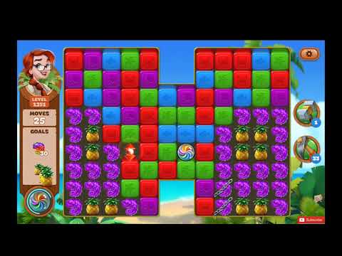 Lost Island Blast Adventure Level 1351 NO BOOSTERS - A S GAMING ✔