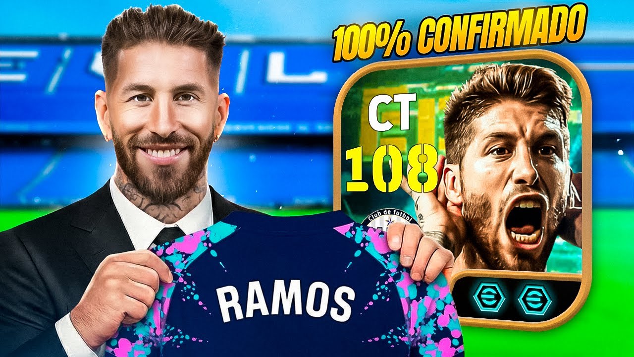 ULTIMA HORA!🚨eFootball SE CAYO❌Y SERGIO RAMOS EPICO LLEGA A EFOOTBALL🎁😱*OFICIAL* Robin Van Persie✅