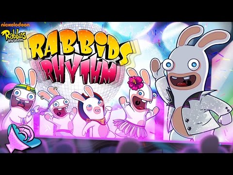 Rabbids Invasion: Rabbids Rhythm - Fun Dancing Music (High-Score Gameplay) Video