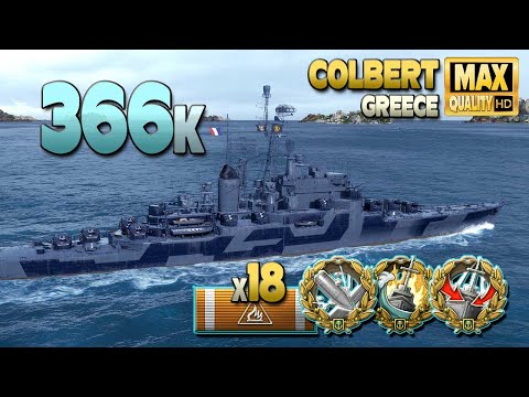 Cruiser Colbert: DAKKA terror in the thunderstorm - World of Warships