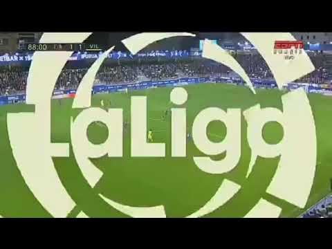 Gol Gerard Moreno | Goal Gerard Moreno | Eibar 1x1 Villarreal