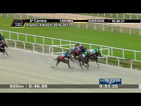 25/09/2020 – Hipodromo Maroñas – Carr 8 - ENJOY (2016-2017)