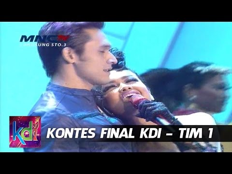 Julia Perez Feat  Indra Brugman " Udah Gak Tahan " Kontes Final KDI Tim 1 (13/5)