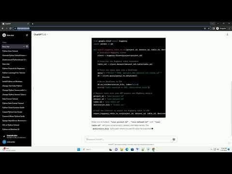 Export Bigquery Table To Csv Python