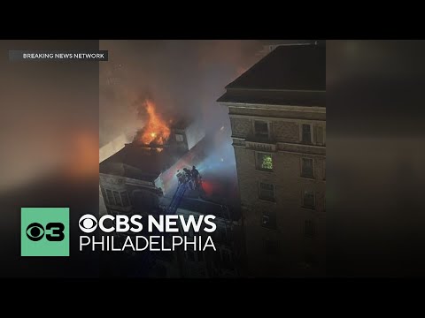 Fire damages multiple buildings, forces evacuations in Reading, Pennsylvania