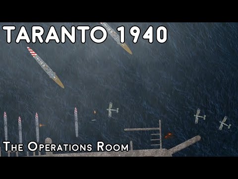 Battle of Taranto 1940 - Animated