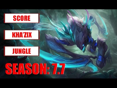 KT Rolster Score Play Kha'Zix Jungle Challenger Korean Pro Replay