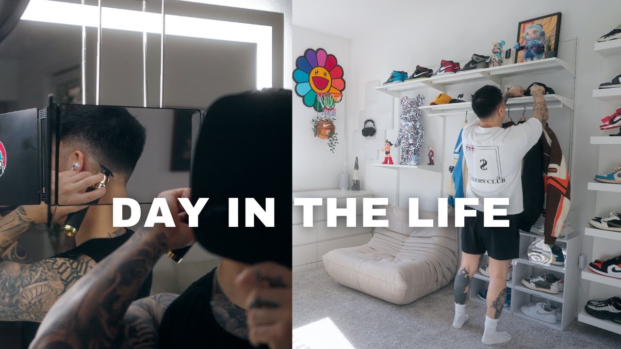 Day in the Life | Aesthetic Home Decor, Self-Haircut, Cinematic Vlogs