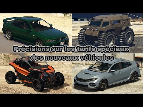 GTA Online: Précisions sur les tarifs spéciaux des nouveaux véhicules (Braquage du Diamond)