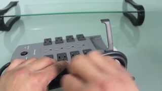 Video thumbnail for Belkin 12 Outlet Pivot Plug Surge Protector with 8 Foot Cord Unboxing & Set Up by vigneshrk