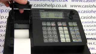 Till Roll Paper Loading Casio SE-G1 / SE-S700 / SM-T273 / PCR-T273 Cash Register