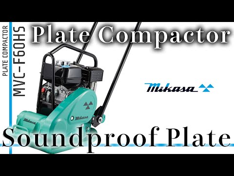 MIKASA Soundproof Plate Compactor