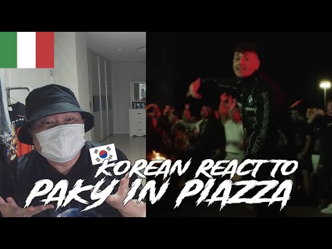 Korean Hiphop Junkie react to Paky - In Piazza feat Shiva (Prod. Kermit) (ENG SUB)