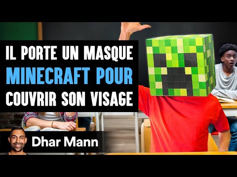 Il Porte Un Masque MINECRAFT POUR Couvrir Son Visage | Dhar Mann Studios