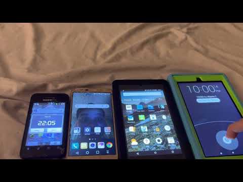 ZTE vs LG vs fire vs fire 7 alarm!⏰