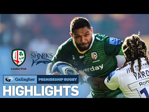 London Irish v Sale - HIGHLIGHTS | INCREDIBLE Late Drama! | Gallagher Premiership 2021/22
