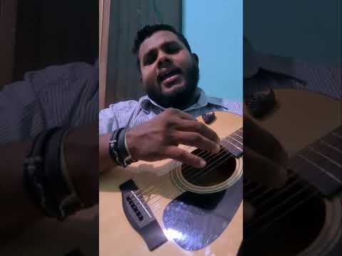 Sulochanawee/සුලෝචනාවී Cover with a guitar