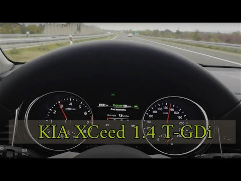KIA XCeed 1.4 T-GDi - full consumption review - 100, 130, 150 km/h