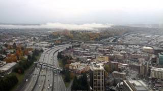 Low Clouds interacting with Beacon Hill