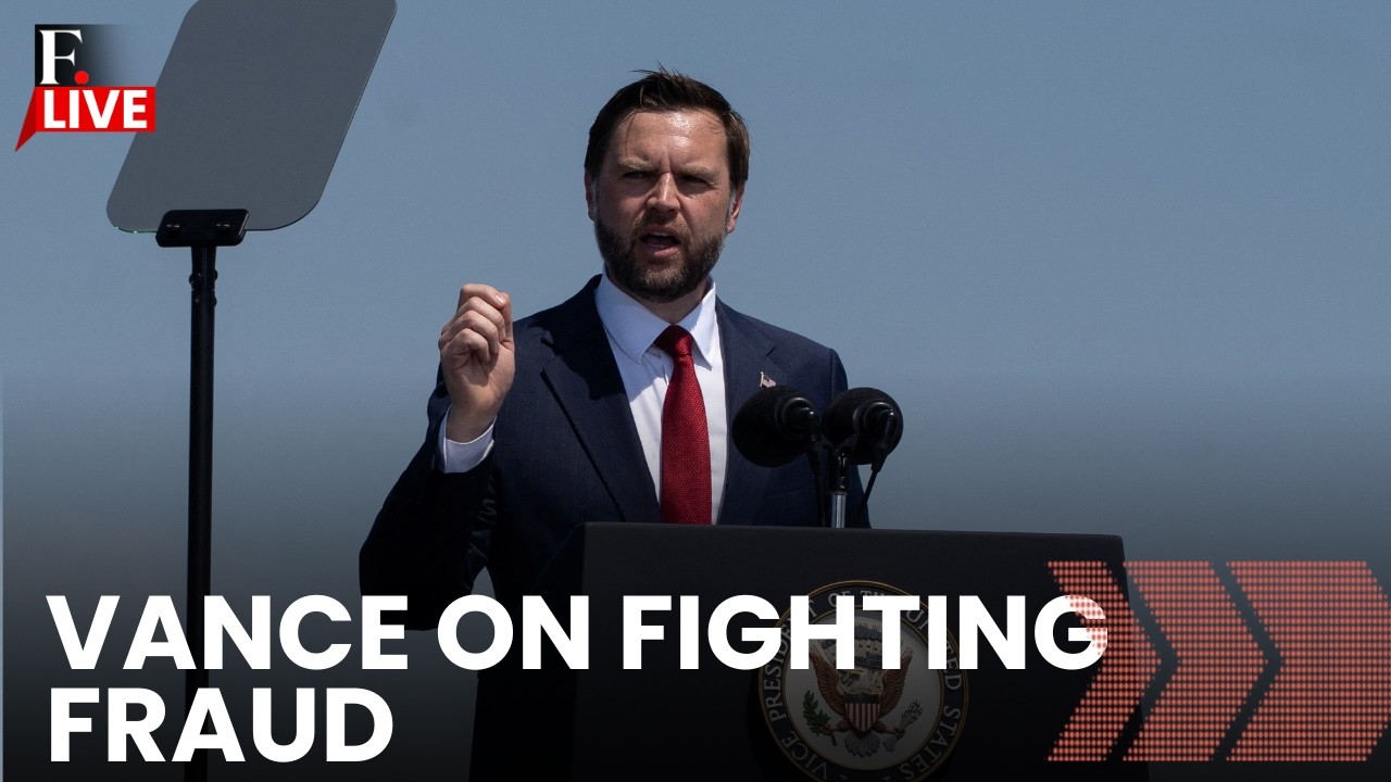 WATCH LIVE: Vance delivers MAJOR UPDATE on Trump's anti-fraud crackdown