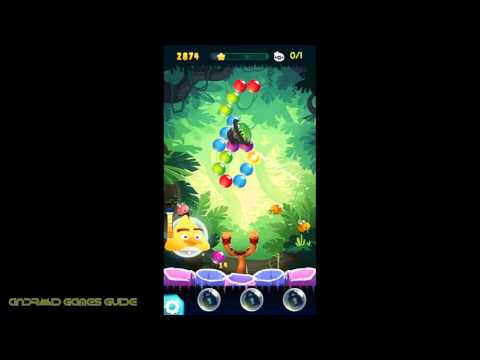 Angry Birds POP Bubble Shooter: Level 7: Walkthrough (3 STARS) HD