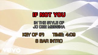 Jo Dee Messina - If Not You (Karaoke)