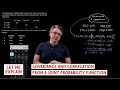 Covariance And Correlation From A Joint Probability Function For The CFA Level 1 Returns