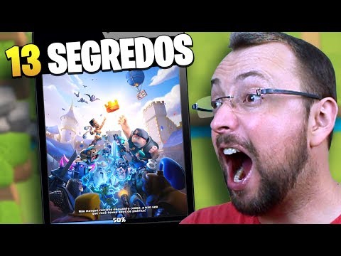 NOVA TELA DE ABERTURA DO CLASH ROYALE + 13 SEGREDOS DA NOVA ATUALIZACÌ§AÌƒO
