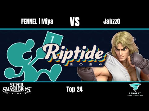 FENNEL | Miya (Mr. Game & Watch) vs Jahzz0 (Ken) - Ultimate Top 24 - Riptide 2024