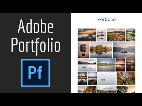Adobe Portfolio: Create a Photo Website in 5 Minutes