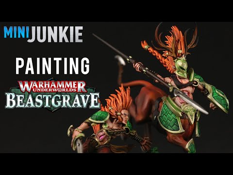 Painting Beastgrave - Skaeth's Wild Hunt Kurnothi