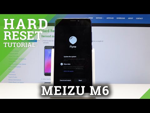 MEIZU M6 Hard Reset | Factory Reset by Flyme Recovery Mode