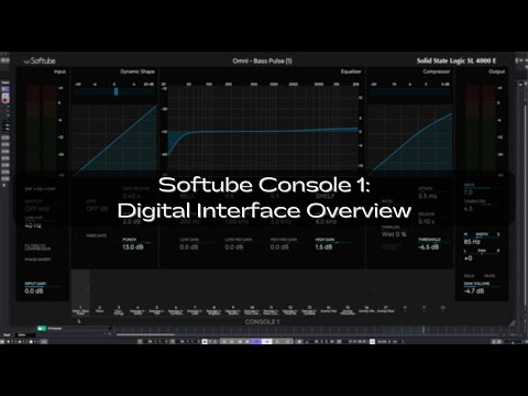 Softube Console 1: Digital Interface Overview