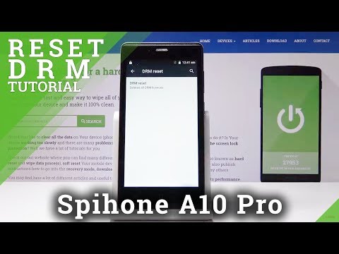 How to Reset DRM in SPIPHONE A10 Pro - Restore Digital Licenses