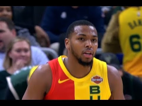 Sterling Brown HIghlights vs Cavaliers RS19G26 - 12 Pts, 8 Rebs (10.12.18)