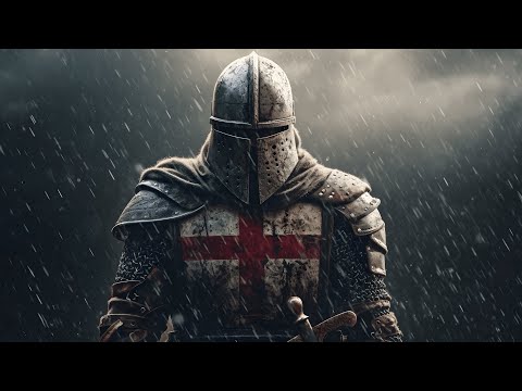 Templars Chanting in the Rain | Epic Crusade Ambience