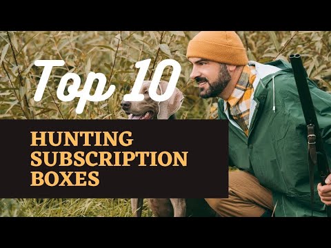 Best Hunting Subscription Boxes Ever! (2023) - SBFMC