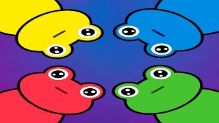 The Battle Of The Frogs - 2 3 4 Player Mini Games