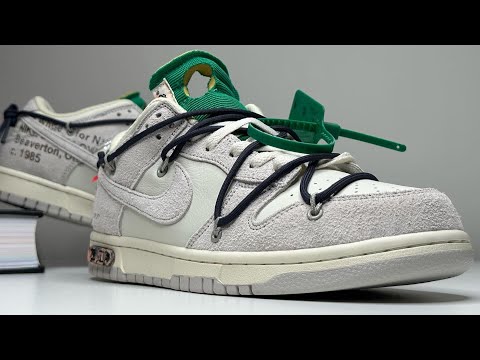 NIKE OFF WHITE DUNK 20 of 50 | THIS COLOR IS CLEAN **WITH ON FOOT**