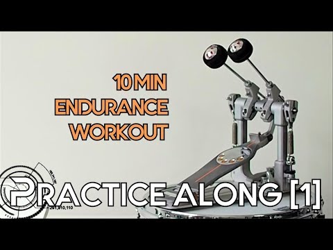 10-minute Double Bass Endurance Workout | Demo | Practice Along